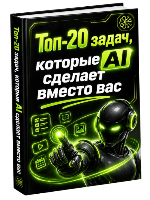 Топ-20 задач, которые AI сделает вместо вас